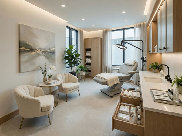 Signature Suite at Shops Plus salon suites in Edmonds, WA